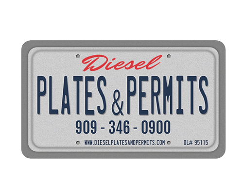 Diesel Plates And Permits